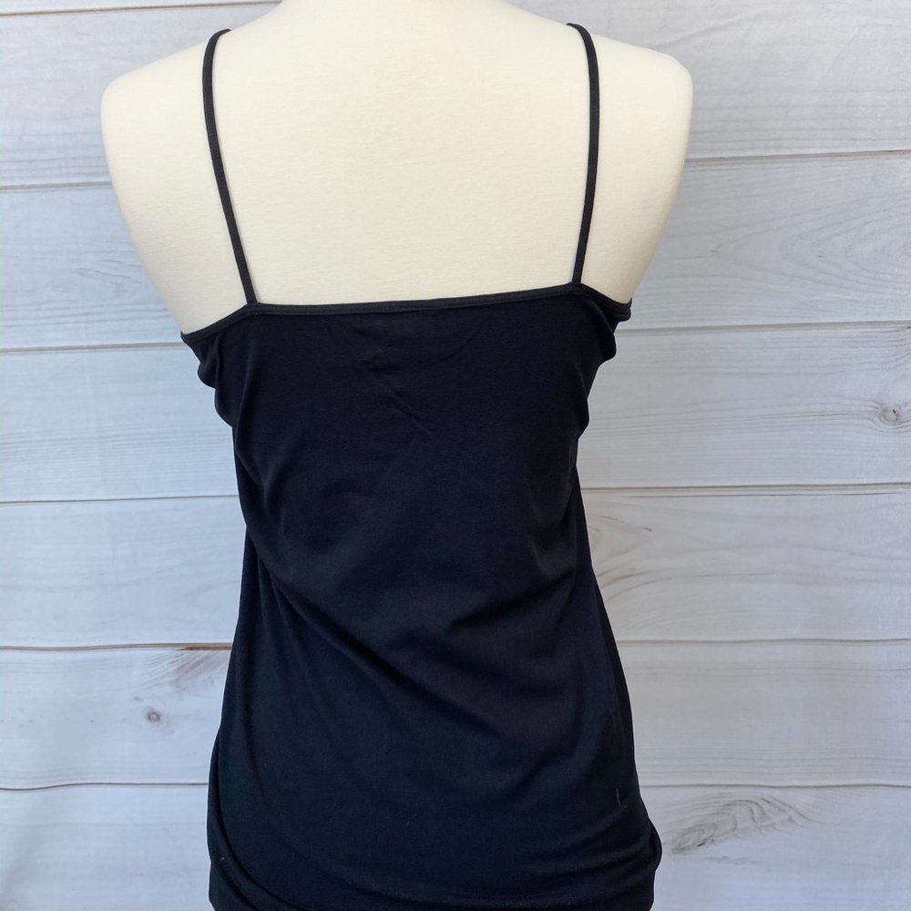 Plus Size Black Deep V Camisole - Picture 5 of 5